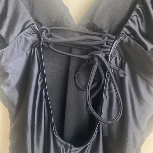 SOYM Black One Piece Swimsuit L - Picture 5 of 8